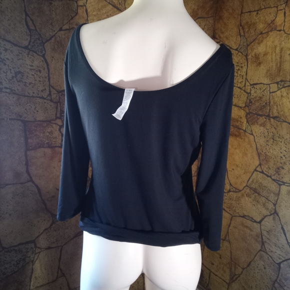 Rachel Zoe Classic Black Blouse - Picture 4 of 4